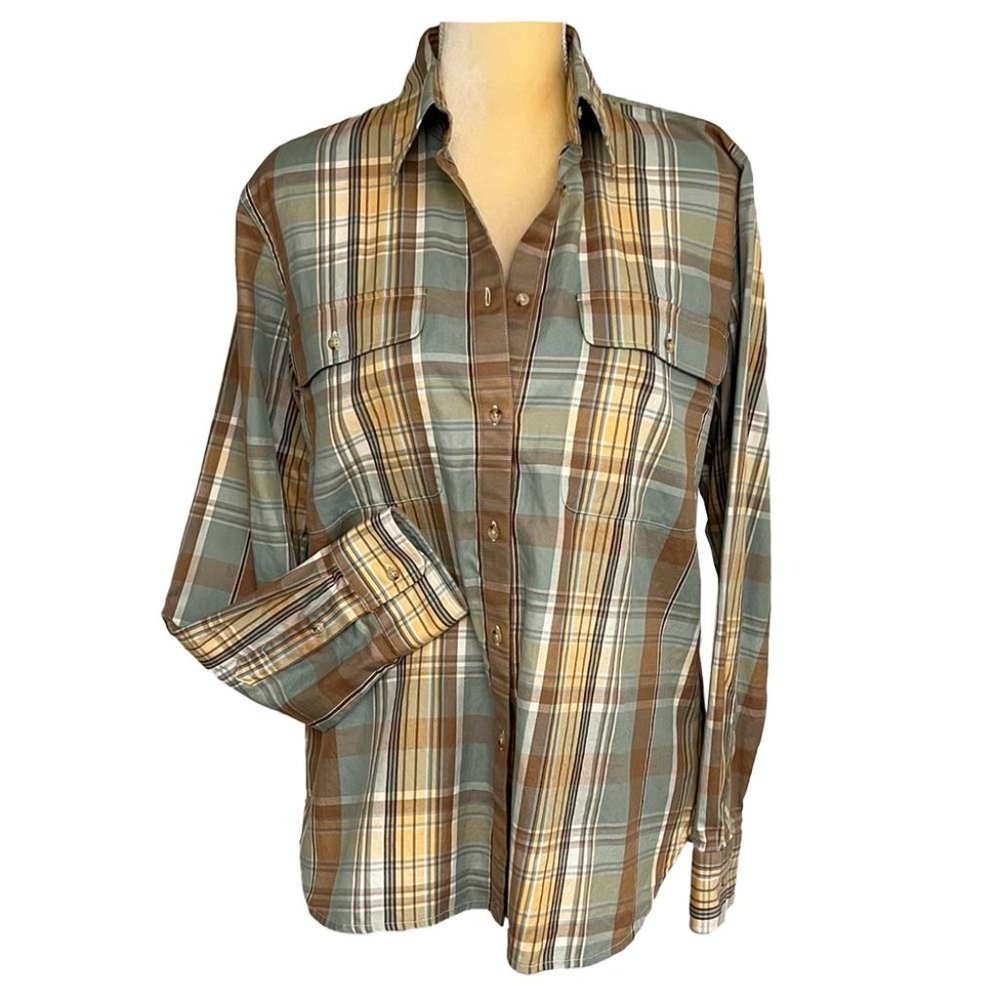 Ralph Lauren Casual Western Style Shirt Women Size Large New With Tag